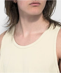 Shaka Wear Garment Dye Creme Tank Top