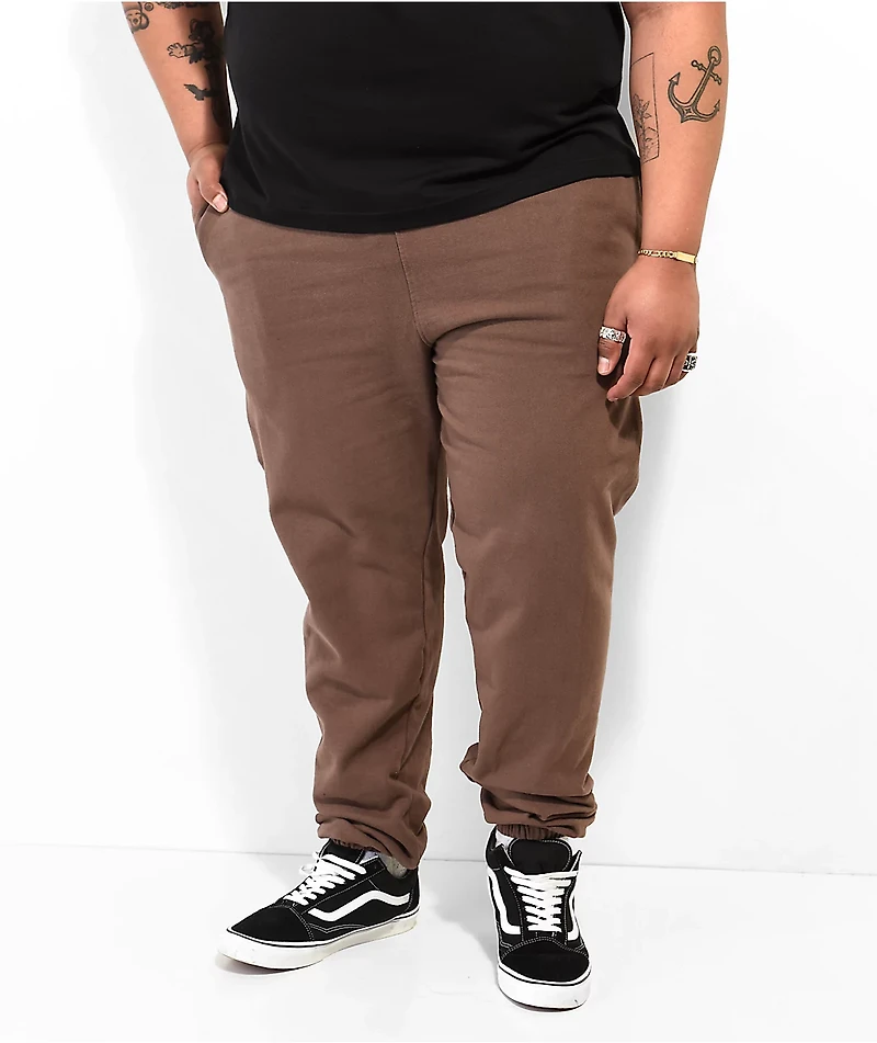 Shaka Wear Garment Dye Mocha Heavyweight Sweatpants