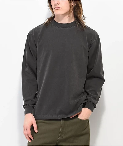 Shaka Wear Garment Dye Shadow Long Sleeve Heavyweight T-Shirt