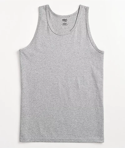 Shaka Wear Heather Grey Heavyweight Tank Top