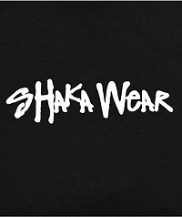 Shaka Wear Logo Black & White Crop T-Shirt