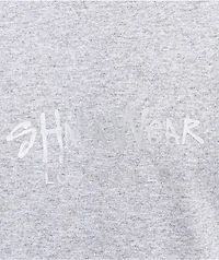 Shaka Wear Max Heavy 3M Logo Grey T-Shirt