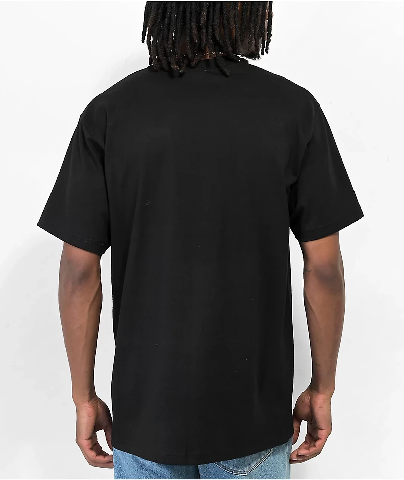 Shaka Wear Max Heavyweight Black T-Shirt