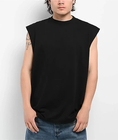 Shaka Wear Max Heavyweight Black Tank Top