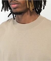 Shaka Wear Max Heavyweight Garment Dye Oat T-Shirt