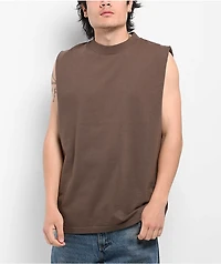 Shaka Wear Max Heavyweight Mocha Tank Top