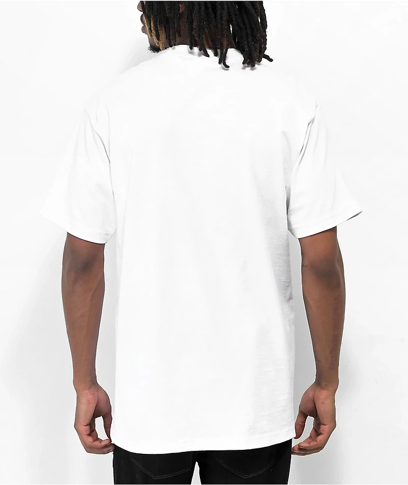 Shaka Wear Max Heavyweight White T-Shirt
