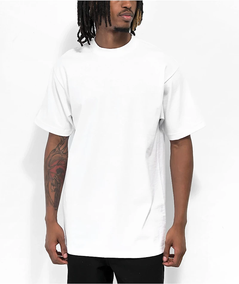 Shaka Wear Max Heavyweight White T-Shirt