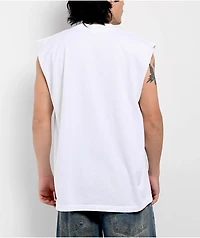 Shaka Wear Max Heavyweight White Tank Top