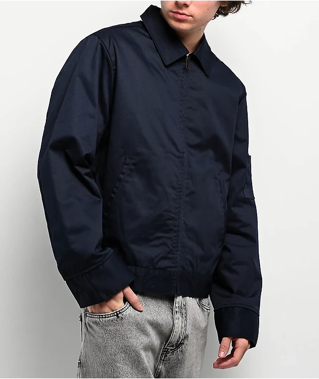 Shaka Wear Navy Mechanic Jacket