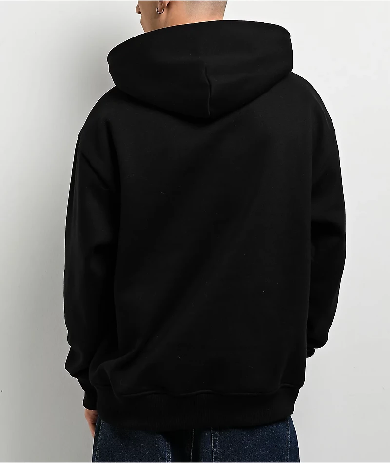 Shaka Wear Paisley Black & Blue Hoodie