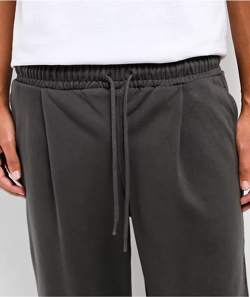Shaka Wear Pleated Garment Dye Shadow Sweatpants