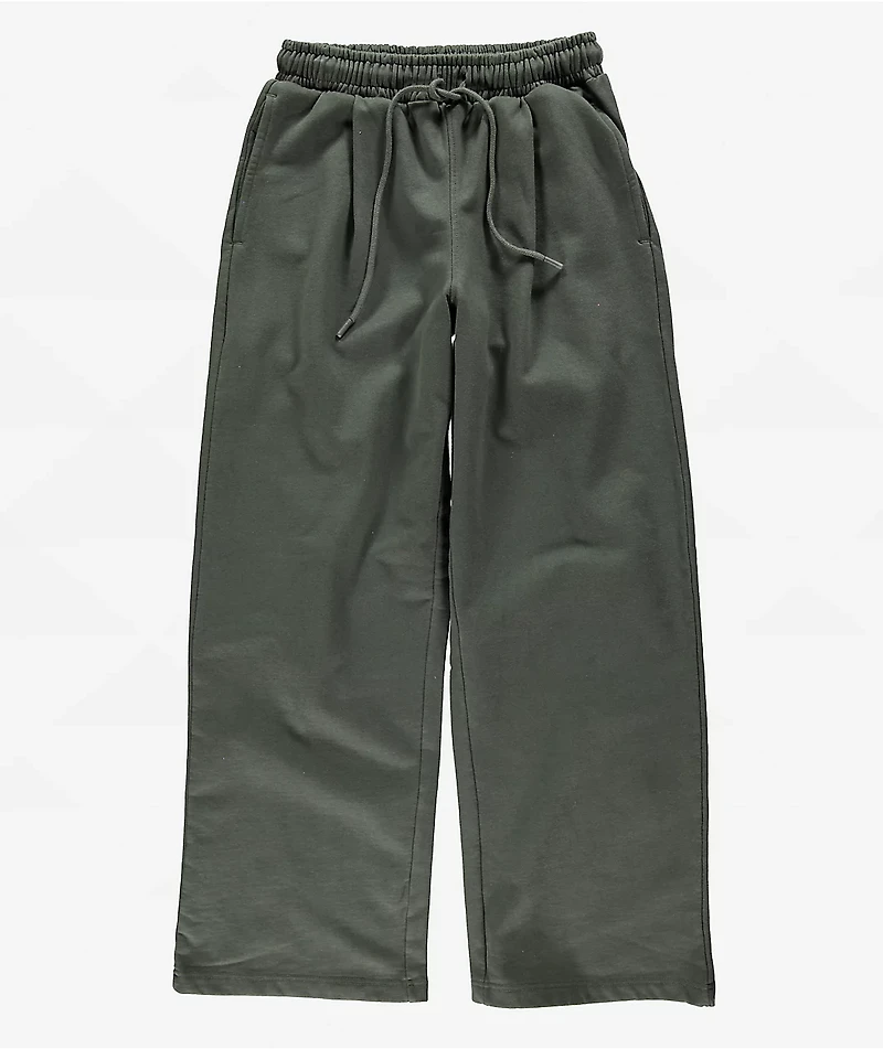 Shaka Wear Pleated Garment Dye Shadow Sweatpants