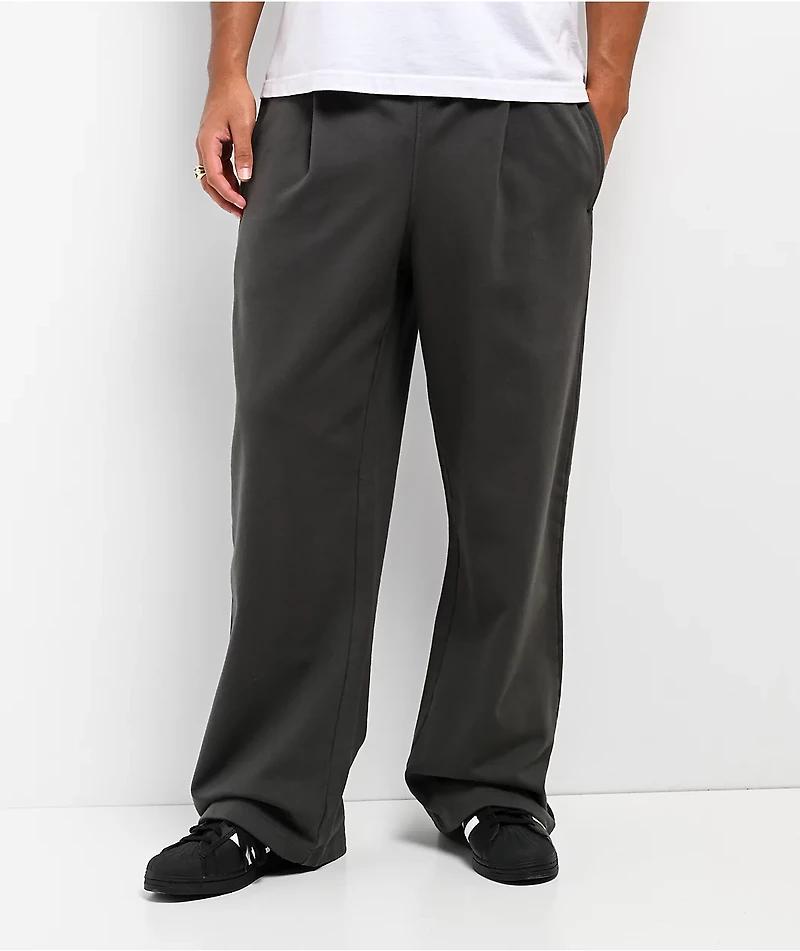 Shaka Wear Pleated Garment Dye Shadow Sweatpants