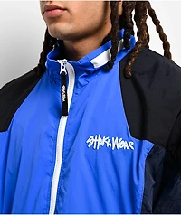Shaka Wear Retro Royal Blue Zip Track Jacket