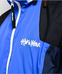 Shaka Wear Retro Royal Blue Zip Track Jacket