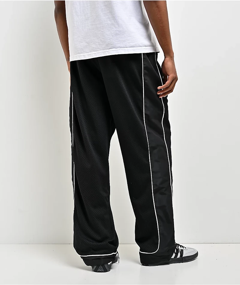 Shaka Wear Super Mesh Black Track Pants