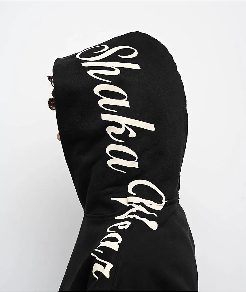 Shaka Wear x 4Hunnid Black Hoodie