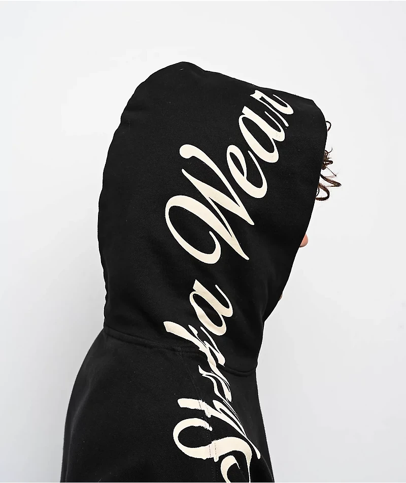 Shaka Wear x 4Hunnid Black Hoodie