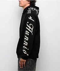 Shaka Wear x 4Hunnid Black Hoodie