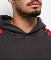 Shaka Wear x 4Hunnid Charcoal Hoodie