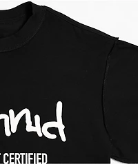 Shaka Wear x 4Hunnid Inside Out Black T-Shirt