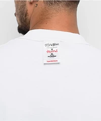 Shaka Wear x 4Hunnid Inside Out White T-Shirt