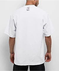 Shaka Wear x 4Hunnid Inside Out White T-Shirt