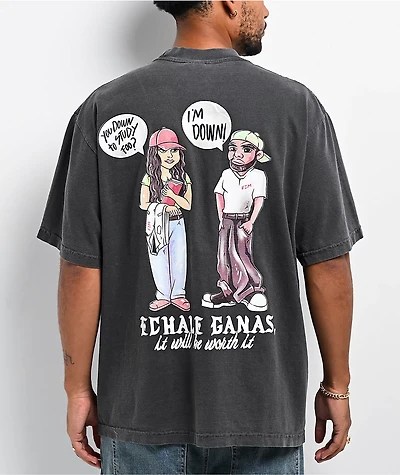 Shaka Wear x Foos Medicine Charcoal Wash T-Shirt