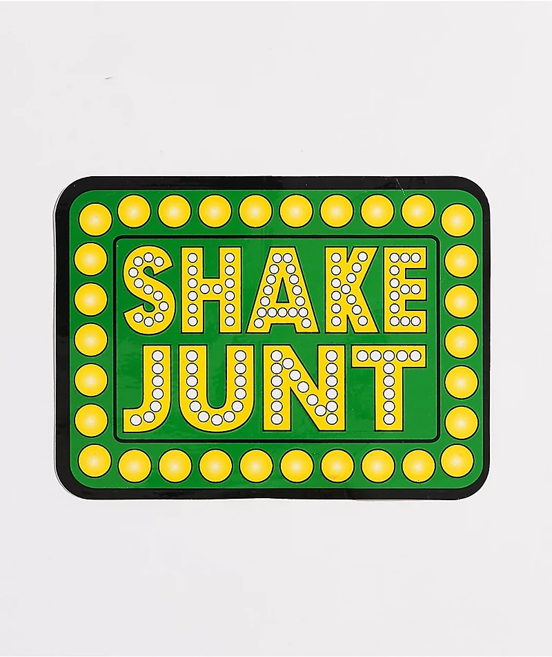 Shake Junt Box Logo Sticker
