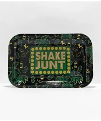 Shake Junt Casual Black & Green Tray