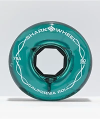 Shark Wheel California Roll 60mm 78a Emerald Cruiser Skateboard Wheels