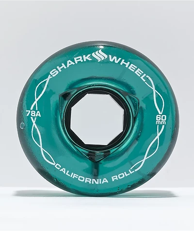Shark Wheel California Roll 60mm 78a Emerald Cruiser Wheels