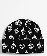 Sheisty Aloha Black Beanie