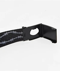 Sheisty Barbed Black Web Belt