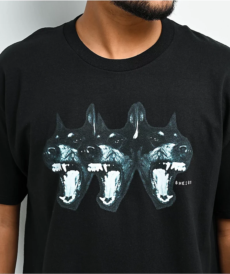 Sheisty Cerberus Black T-Shirt