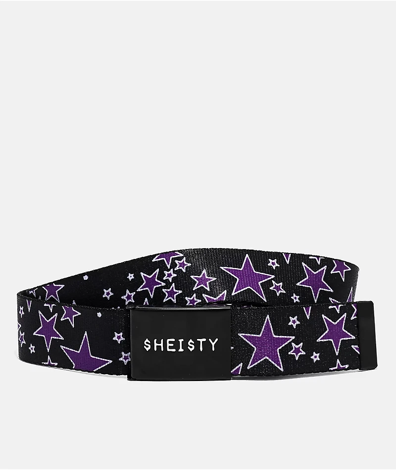 Sheisty Constellation Black Web Belt