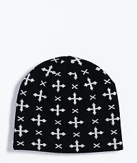 Sheisty Cross Reversible Skull Cap Beanie