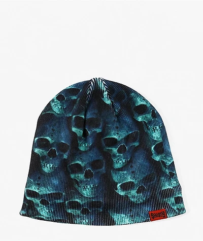 Sheisty Crypt Black Skully Beanie