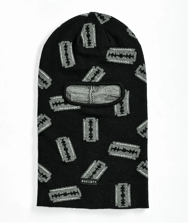 Sheisty Razor Black Balaclava