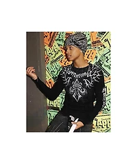 Sheisty Web Black Beanie