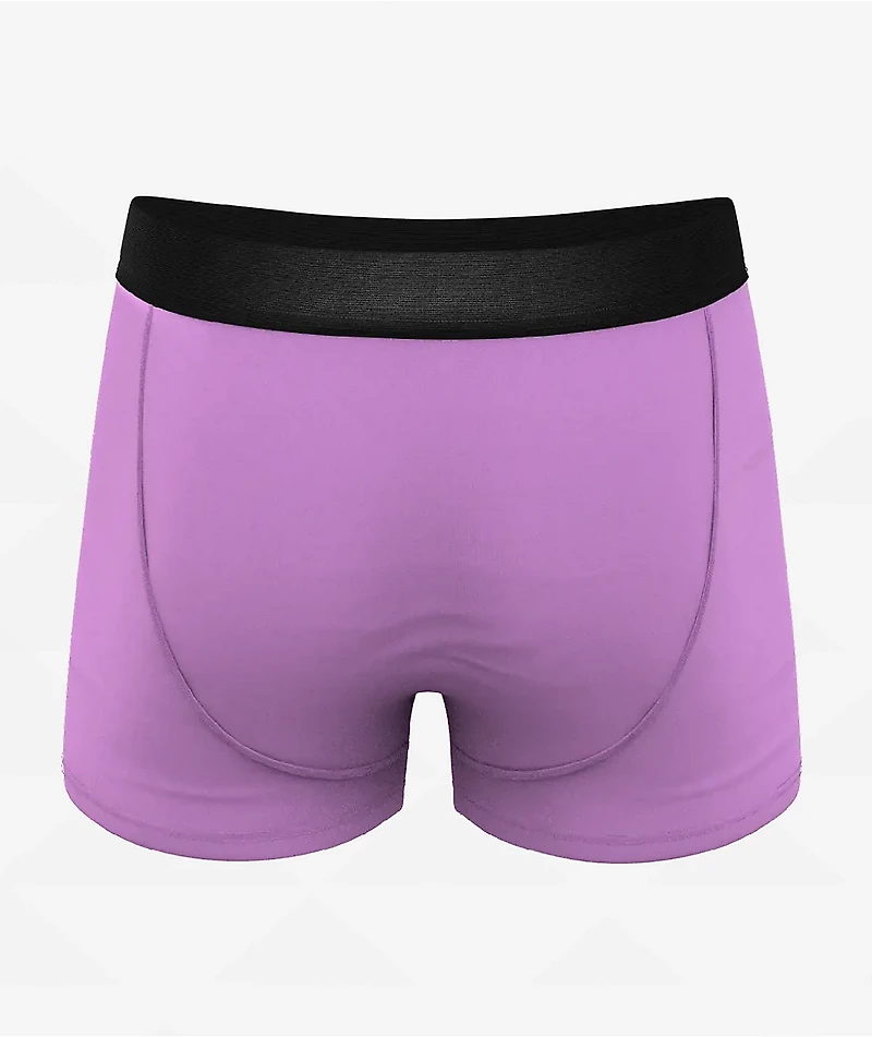 Shinesty Double Entendre Eggplant Ball Hammock Boxer Briefs