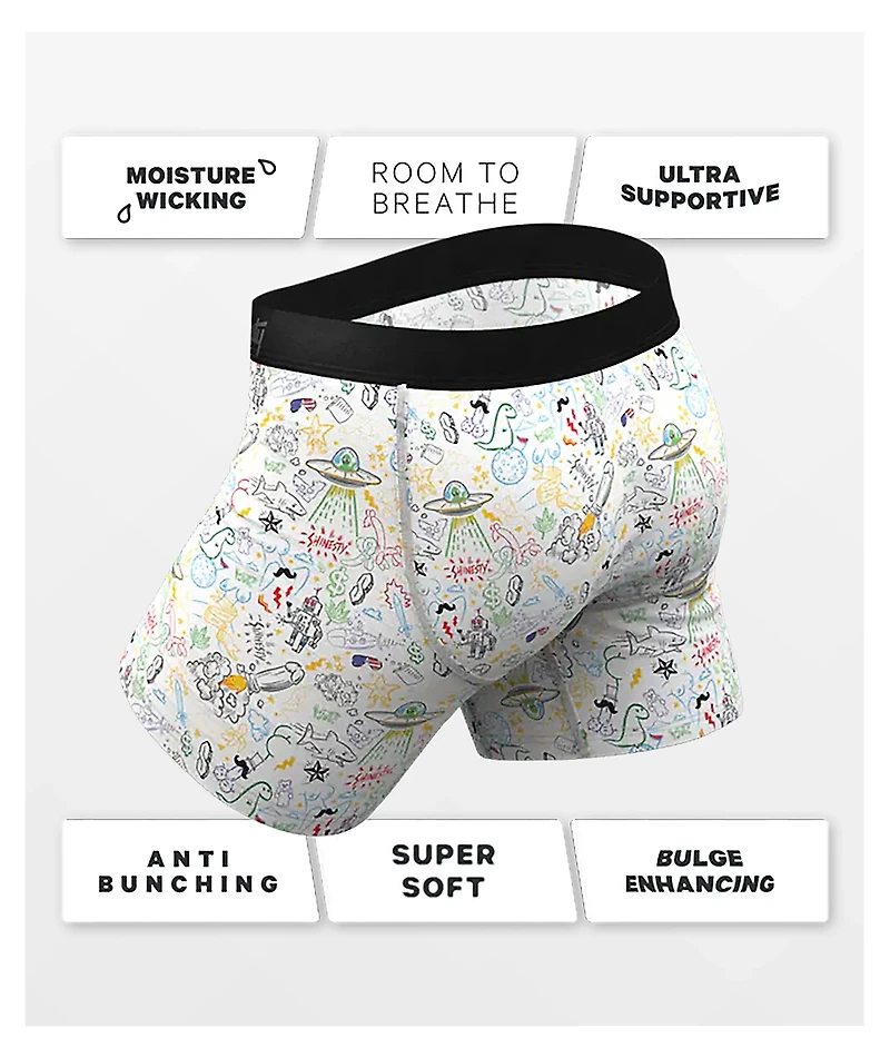 Shinesty The Daily Dentention Ball Hammock Boxer Briefs