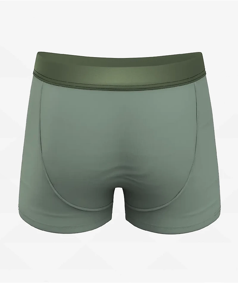Shinesty The Manzanilla Ball Hammock Olive Green Boxer Briefs