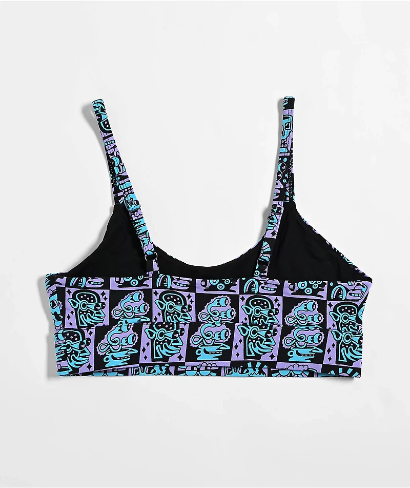 Shinesty x Killer Acid Face Off Bralette