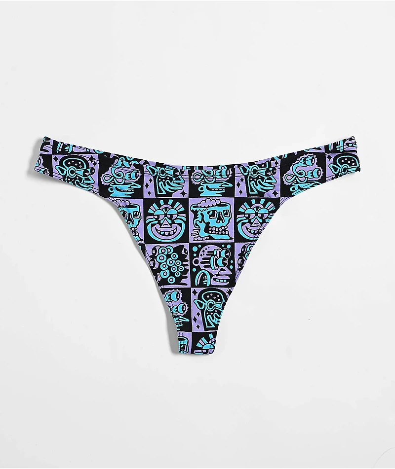 Shinesty x Killer Acid Face Off Bralette