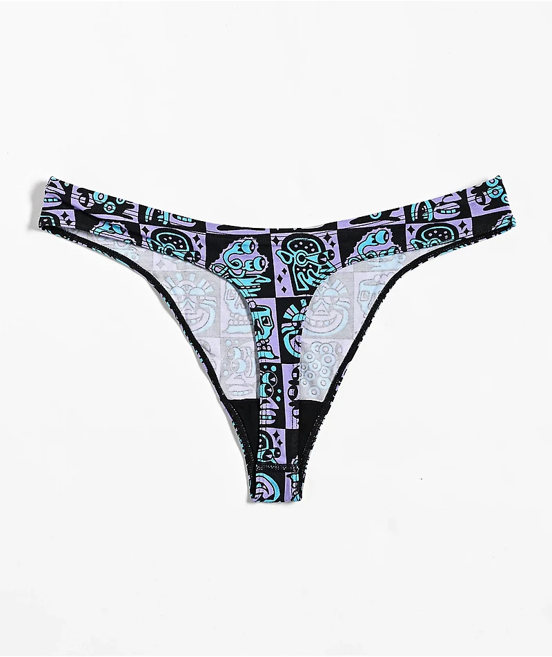 Shinesty x Killer Acid Face Off Thong Underwear