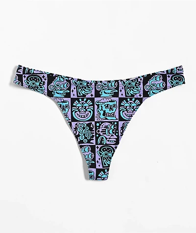 Shinesty x Killer Acid Face Off Thong Underwear
