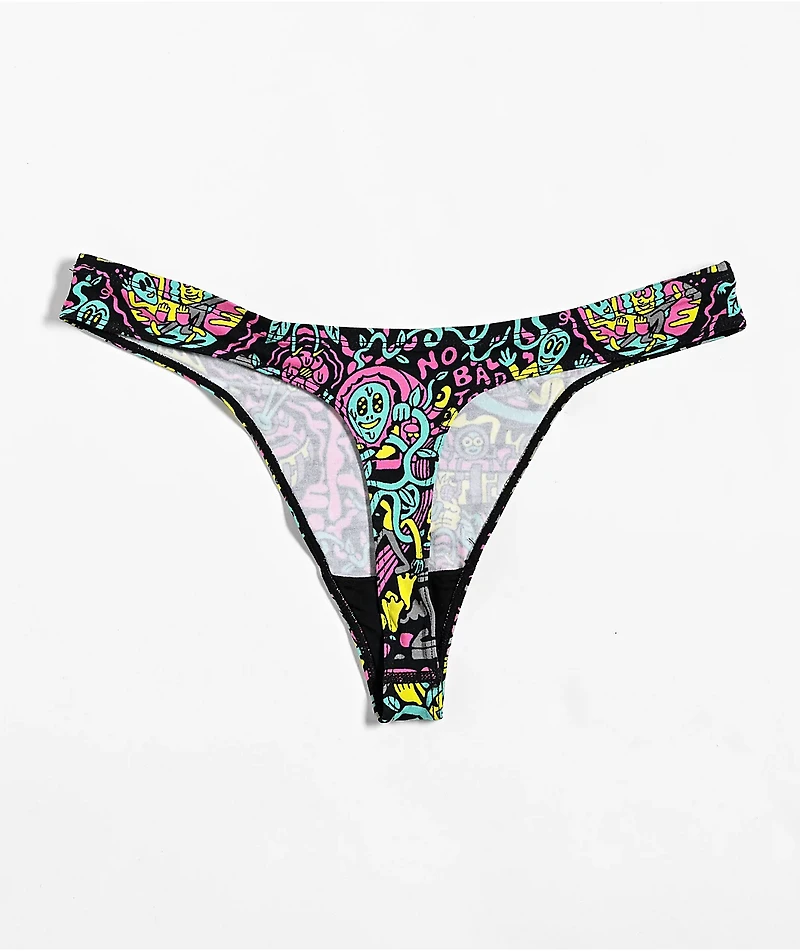 Shinesty x Killer Acid No Bad Trips Thong Underwear