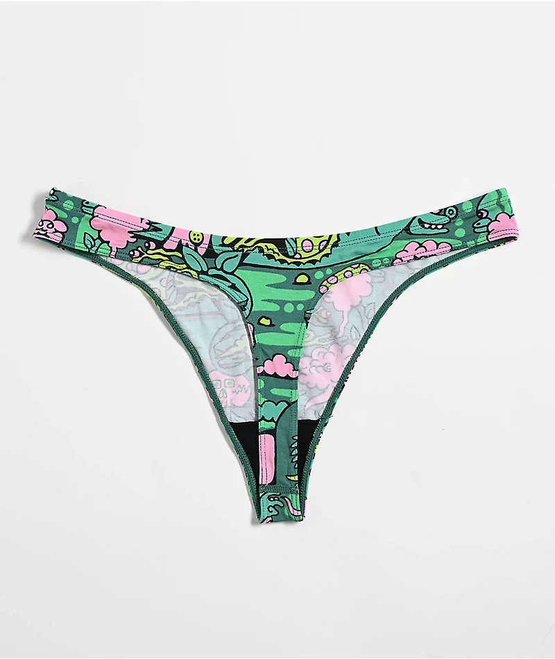 Shinesty x Killer Acid The Trees Say Hi Thong Underwear